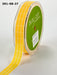 May Arts - 5/8 inch Solid Plaid Ribbon - Yellow