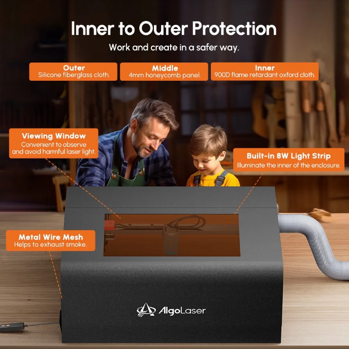 AlgoLaser Smart Enclosure