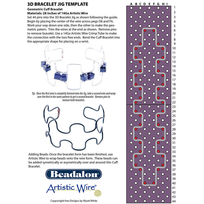 Extra Pegs for 3D Bracelet Jig, Length 19 mm / .75 in / OD 4 mm / .15 in / 6 pc; OD 4.5 mm / .18 in / 6 pc; OD 5 mm / .2 in / 6 pc with Tubes