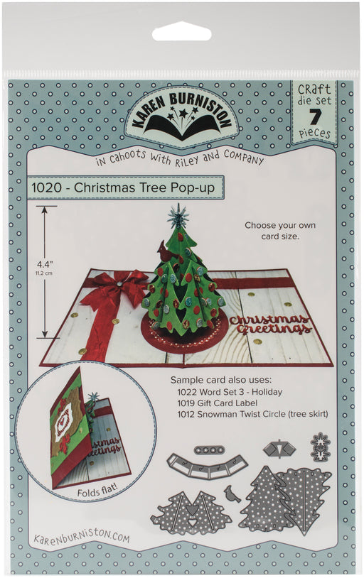 Karen Burniston Dies-Christmas Tree Pop-Up