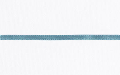 Satin Ribbon - Double-sided - 3mm x 1 meter - DuckEgg Blue