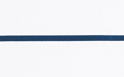 Satin Ribbon - Double-sided - 3mm x 1 meter - French Navy