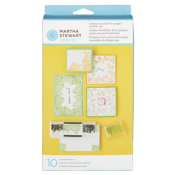 Martha Stewart Crafts - Stamp around the Page - Starter Set