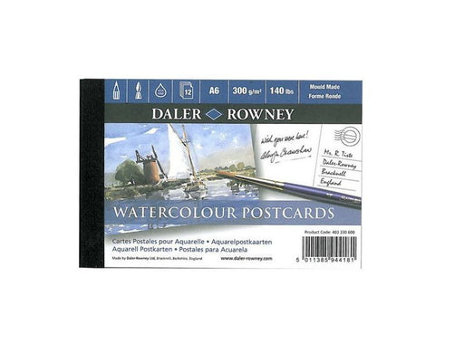 Daler-Rowney - Watercolour Postcard Pack - A6