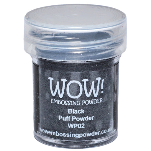 WOW! Embossing Powder 15ml-Black Puff