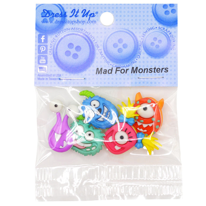 Jesse James - "Dress It Up Embellishments-Mad For Monsters