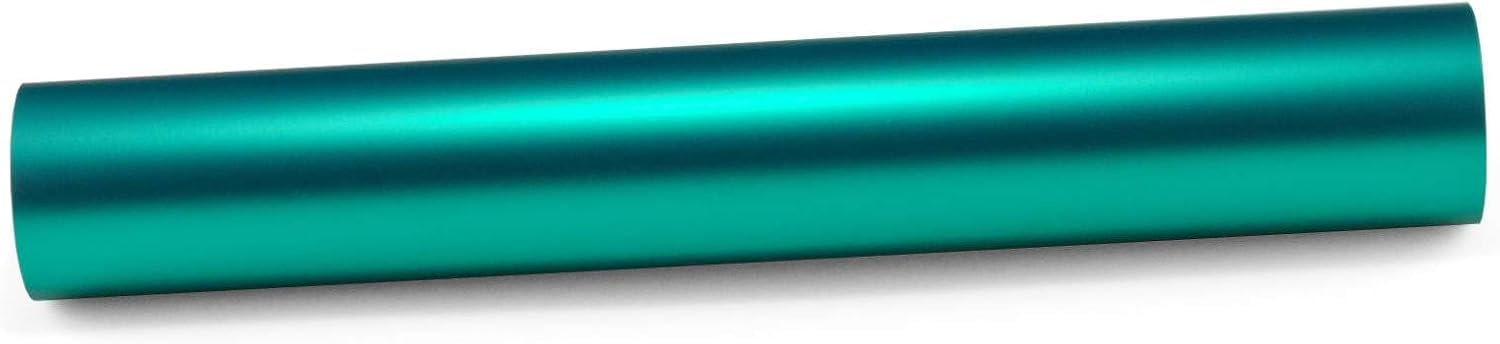 Grafitack Metallic Satin Chrome Turquoise Self Adhesive Vinyl 30cm X 1.2m