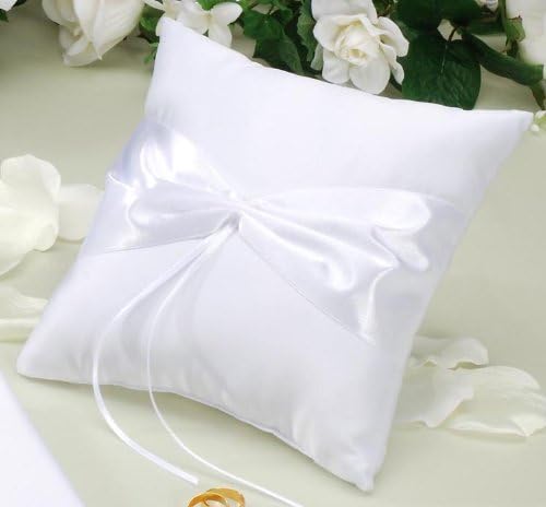 Victoria Lynn-Ring Pillow Design Your Own, White