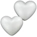 Doodles - Polystyrene Hearts - 35mm x 35mm, 11 Pack