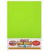 Crazy Crafts - Fun Foam Sheets - Smooth - A4 - Lime Green