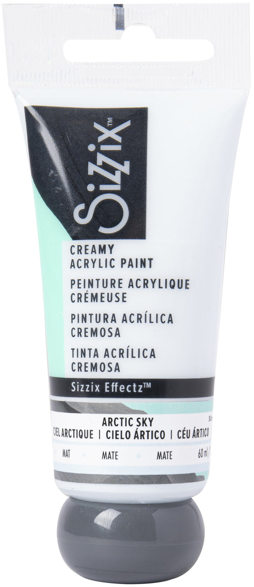 Sizzix Effectz Creamy Matte Acrylic Paint 60ml-Arctic Sky