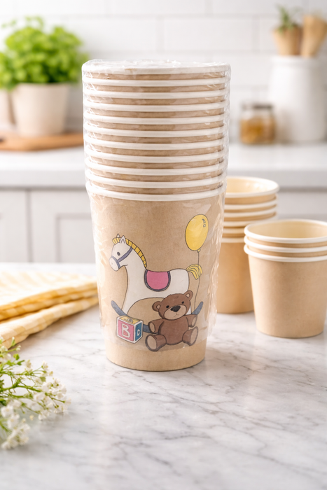 GingerRay - Rock-a-bye - Party Cups - 8pk