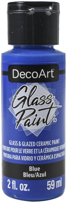 DecoArt Glass Paint 2oz-Blue