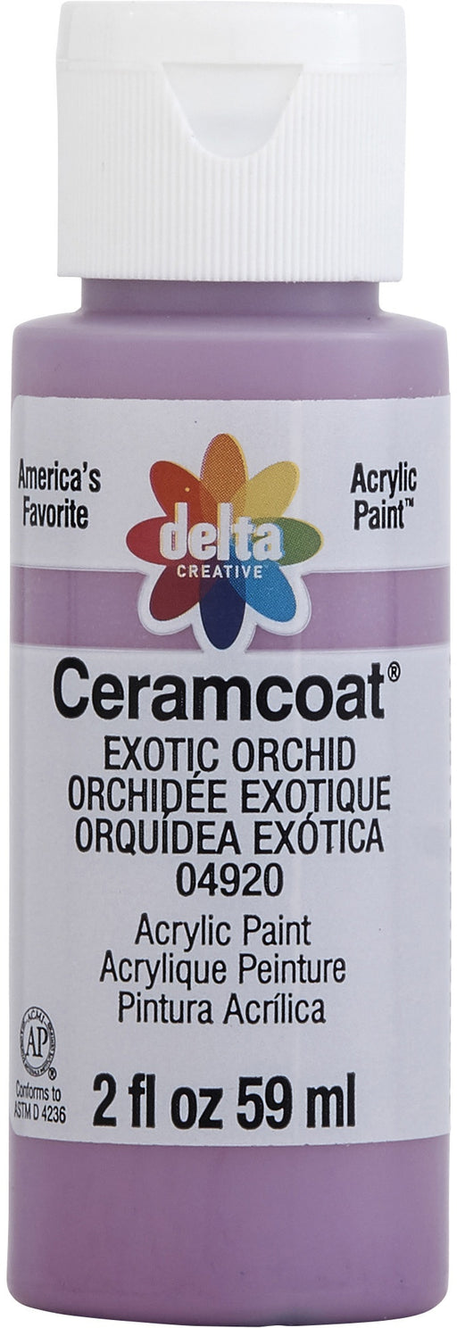 Delta Ceramcoat Acrylic Paint 2oz-Exotic Orchid