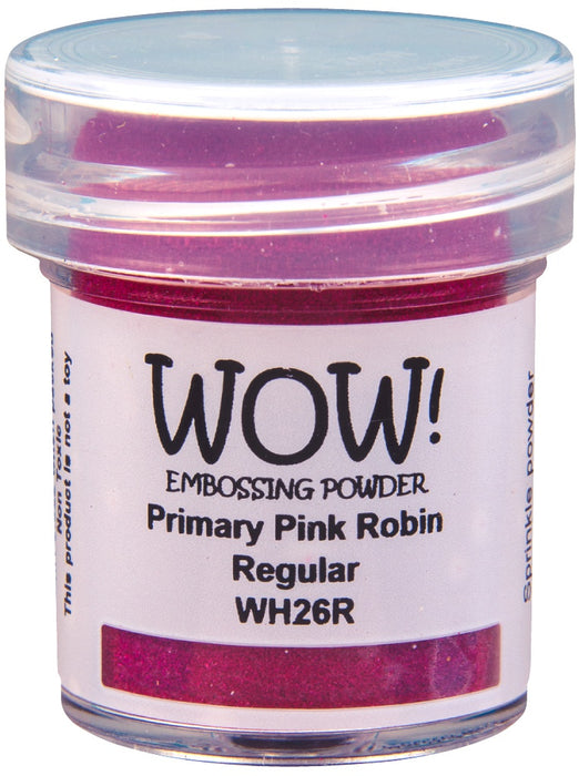 WOW! Embossing Powder 15ml-Primary Pink Robin