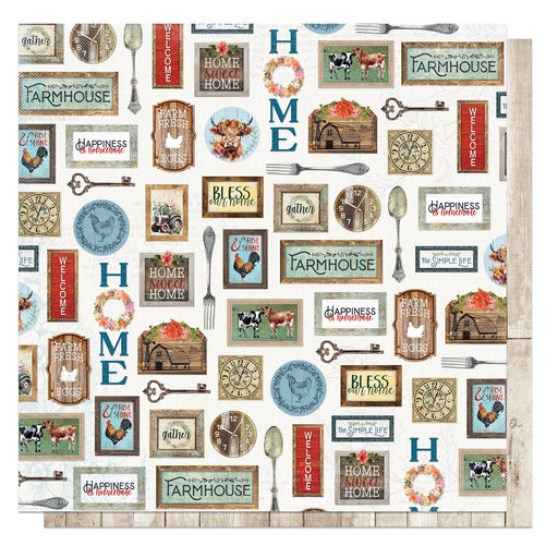 Willow Creek Highlands Double-Sided Cardstock 12"X12"-Welcome