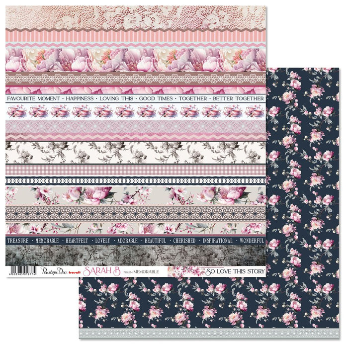Penelope Dee - Sarah B Collection - 12x12" Paper Pack