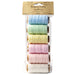 Hemptique Cotton Baker's Twine Mini Spool Set 2-Ply 65'-Creamy Pastel