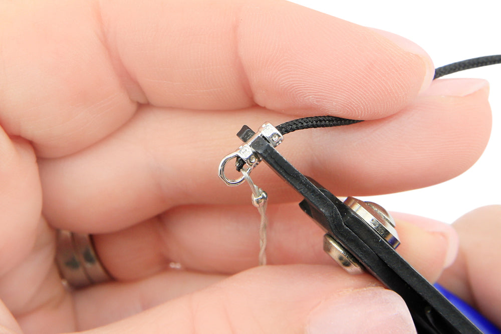 Polyester Braided Cord, White, 1 mm / 0.39 in, 4.8 m / 5.25 yd