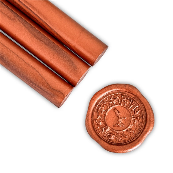 Jax Wax - Flexi Sealing Wax Stick with Wick - Copper - 1pk