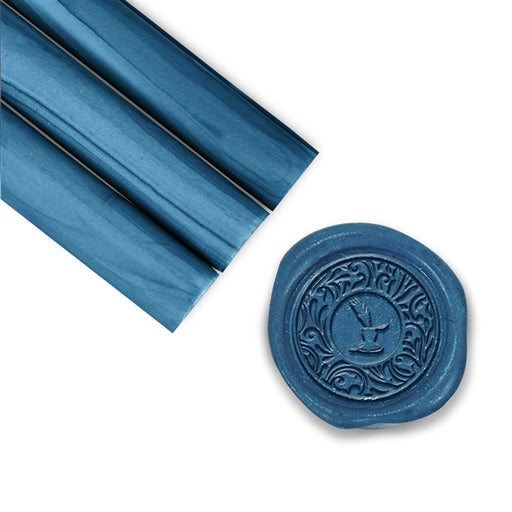 Jax Wax - Mini Sealing Wax - New Blue - BULK (20 mini sticks in package)