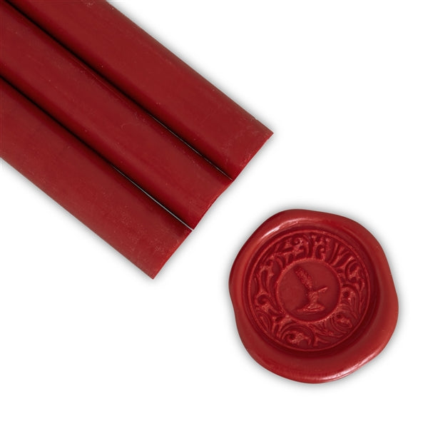 Jax Wax - Flexi Sealing Wax Sticks - Xmas Red -2Pk