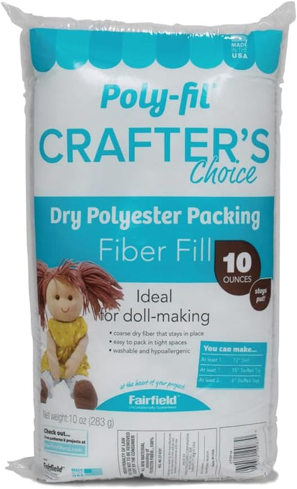 Fairfield Crafter's Choice Polyester Fiberfill-10oz