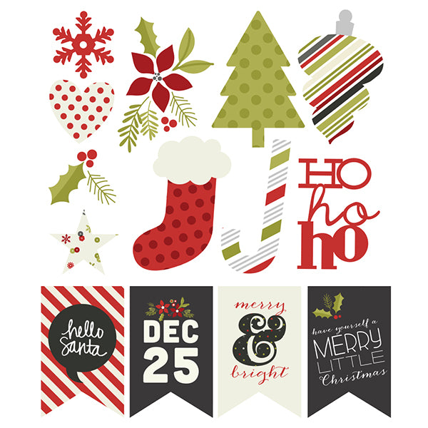 Simple Stories - DIY Christmas Collection - Bunting Banner