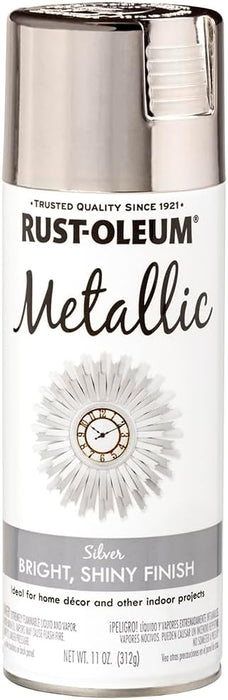Rust-Oleum - Specialty Metallic Spray - Metallic Silver - 312g