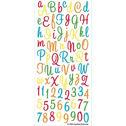 EK Success - Sticko Stickers - Brights Value Pack 3 Sheets