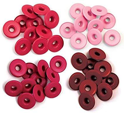 We R Memory Keepers - Eyelets Wide - Red