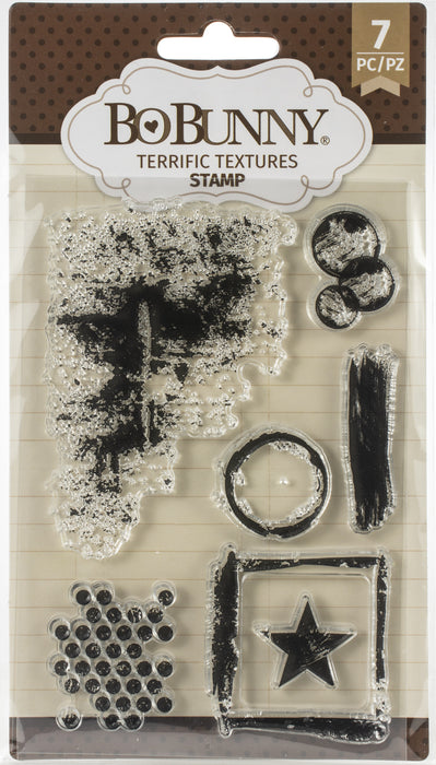 BoBunny Stamps-Terrific Textures