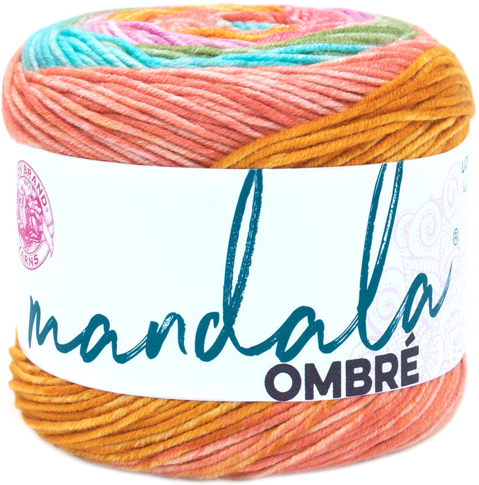 Lion Brand Mandala Ombre Yarn-Tranquil