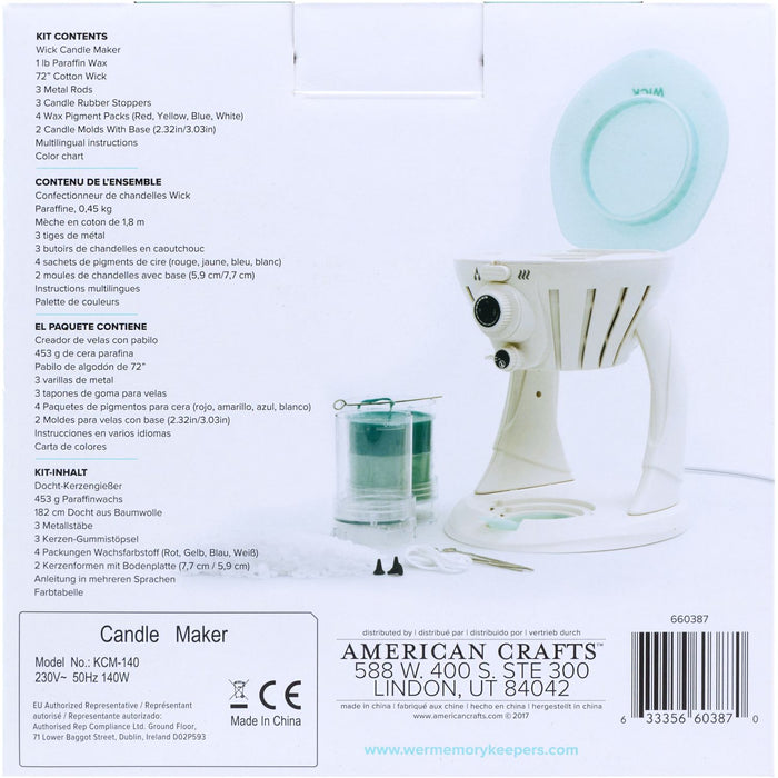 We R Wick Candle Machine Kit
