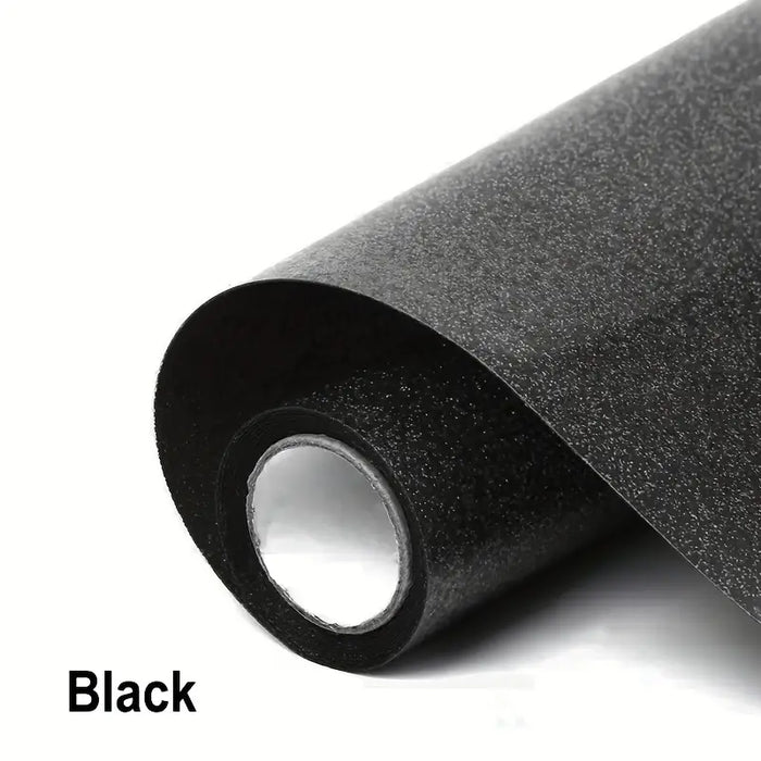 Poli-Flex Pearl Glitter - Heat Transfer - Black (1m x 25cm)