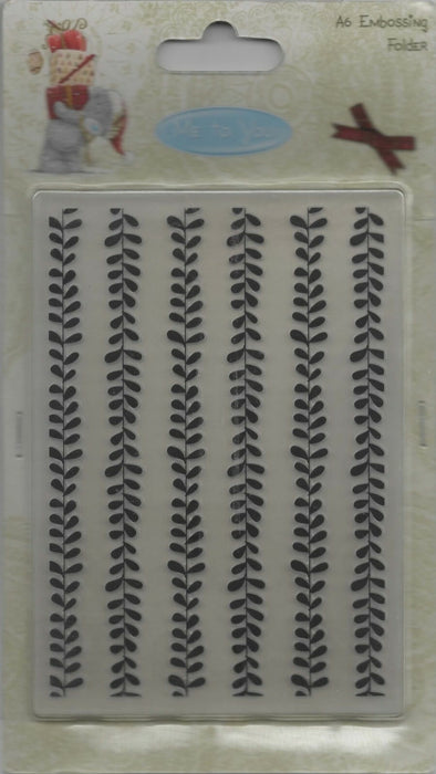 Trimcraft - Me To You - Embossing Folder - Christmas