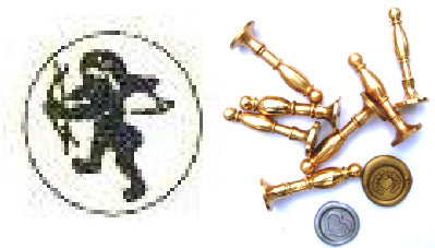 Jax Wax - Brass Seal - Cupid