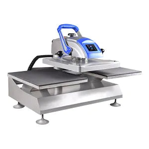 New! Professional Industrial - Dual Heat Press - Manual