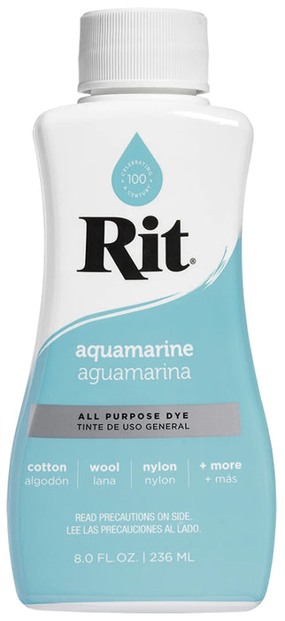 Rit Dye Liquid 8oz-Aquamarine