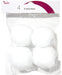 CousinDIY Pom-Poms 3" 4/Pkg-White