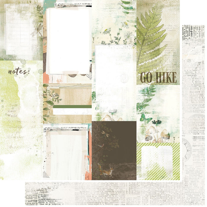 Vintage Artistry Hike More Double-Sided Cardstock 12"X12"-Journal Cards