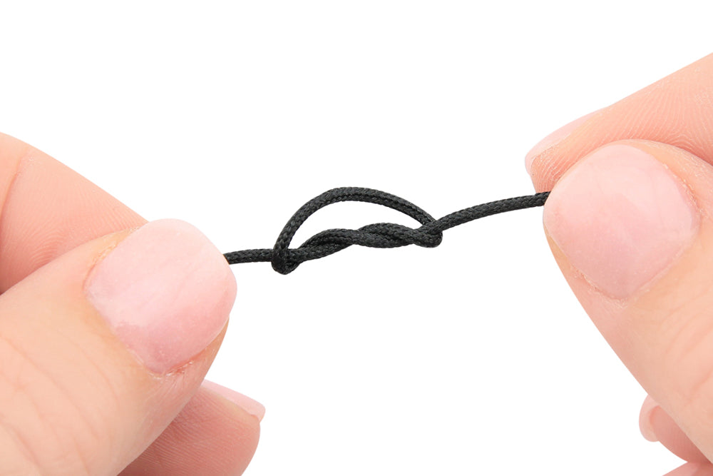 Polyester Braided Cord, White, 1 mm / 0.39 in, 4.8 m / 5.25 yd