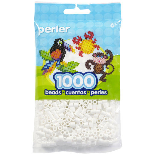 Perler Beads 1,000/Pkg-White