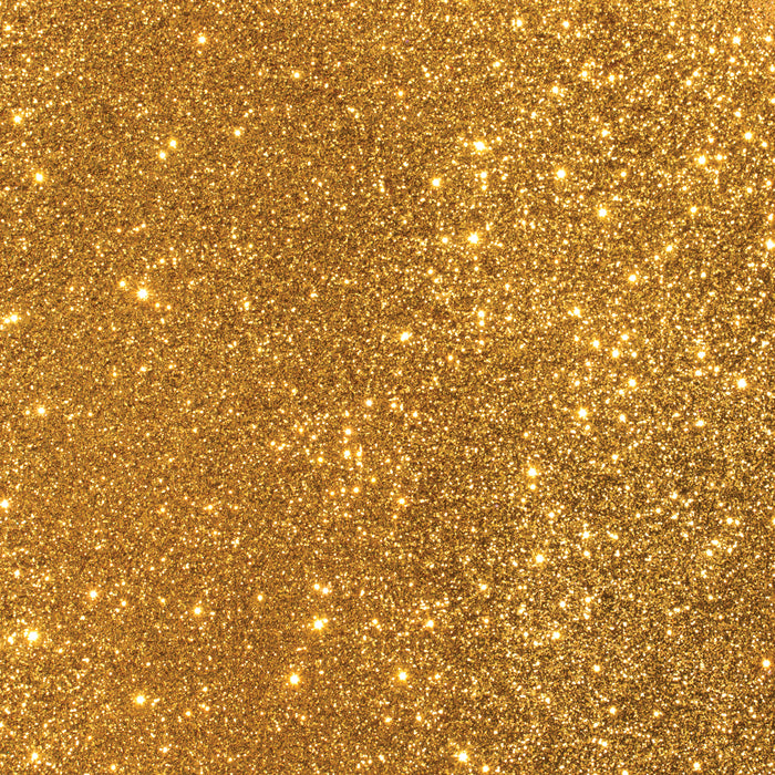 American Crafts DuoTone Glitter Cardstock 12"X12"-Gold