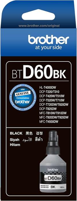 Brother BT-D60BK Black Ink Bottle
