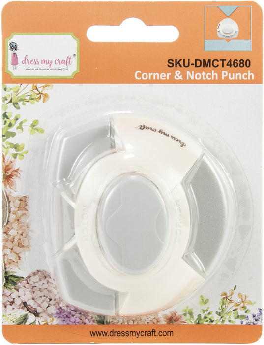 Dress My Craft Paper Punch Corner Notch