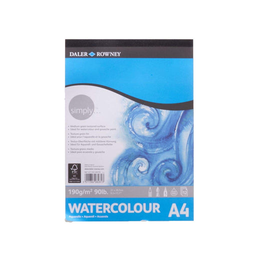 Daler-Rowney - Simply - Watercolour A4 Pack