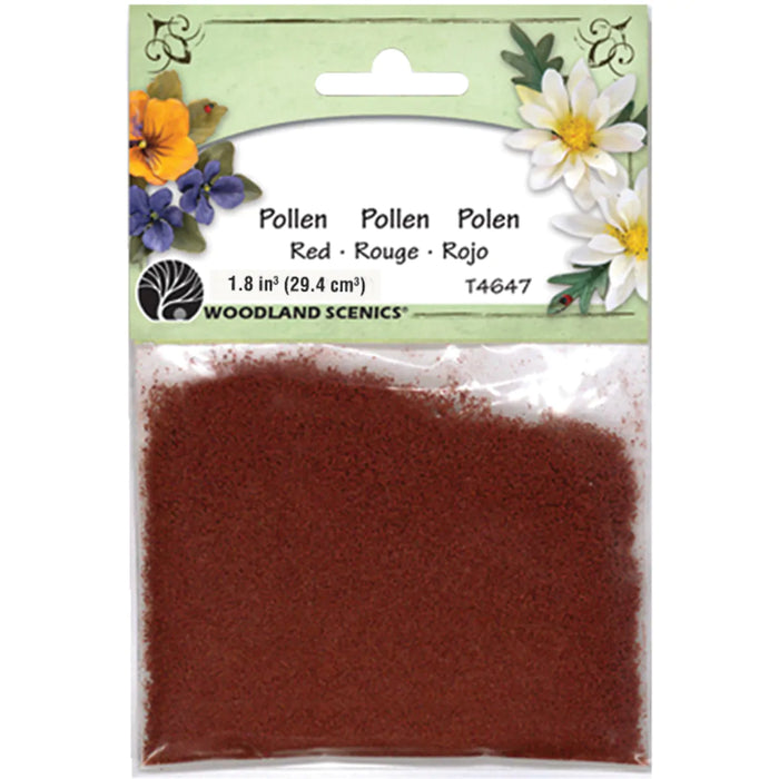 Woodland Scenics Paper Pollen 1oz -Red