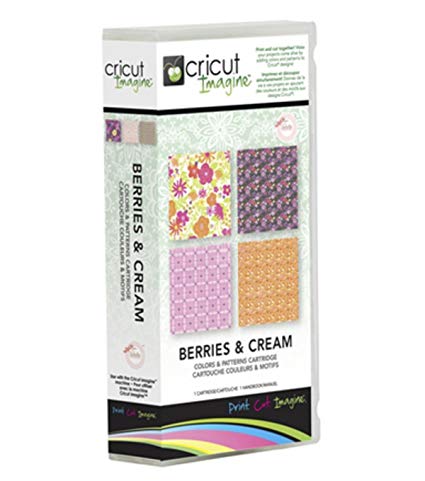 Cricut Cartridges - Imagine Machine - Colors & Patterns - Berries & Cream