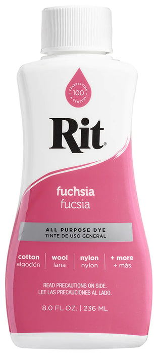Rit Dye - All-Purpose Liquid 8oz - Fuchsia 236ml